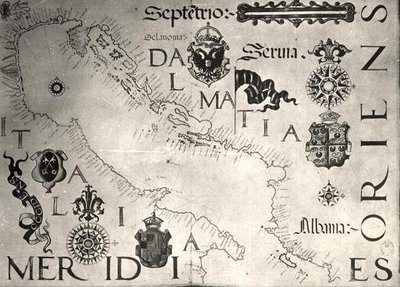 A Map of the Adriatic by School Italian