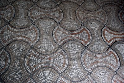 Detail of Floor Decoration by School Italian