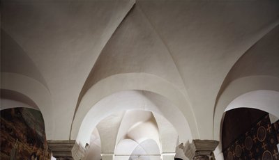 Interior View of the Chapter House (5th Century) by School Italian
