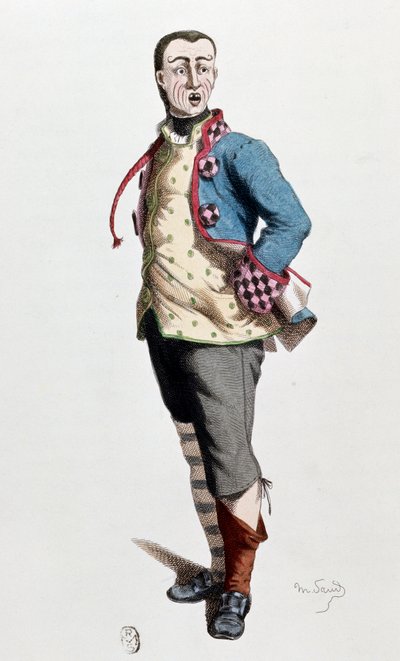 Stenterello, Traditional Carnival Character from Florence, Italy by School Italian