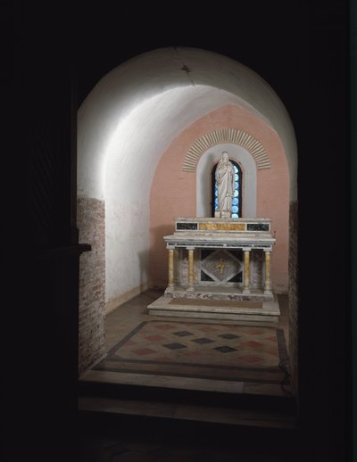 View of the Second Chapel of the Church of Saints Vincent and Anastasius by School Italian