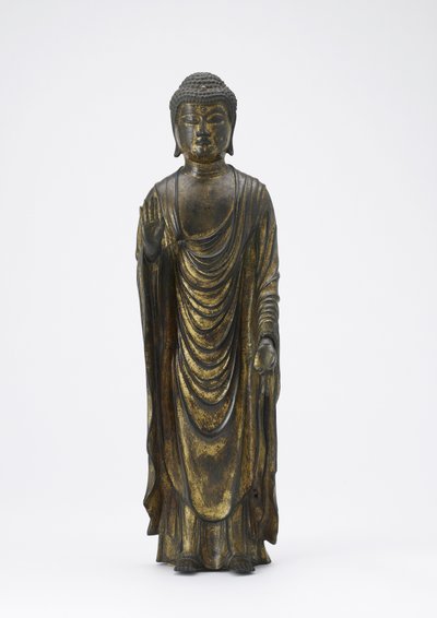 Amitabha Buddha (Amida) the Buddha of Infinite Light, Kamakura period by Japanese School
