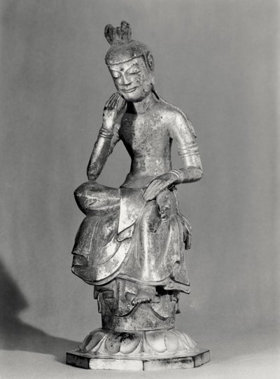 Bodhisattva Seated in a Meditative Pose, c.645-794 by Japanese School