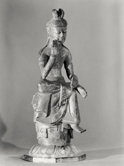 Bodhisattva Seated in a Meditative Pose, c.645-794 by Japanese School