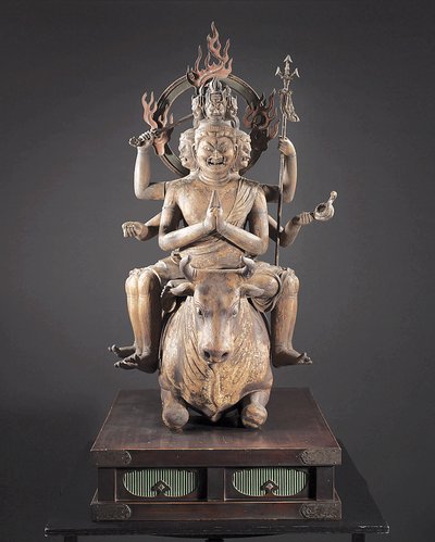 Daiitoku Myoo, Kamakura Period by Japanese School