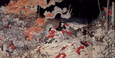First Sino-Japanese War - Hui-Go Victory by Japanese School