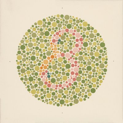 Ishihara Color Test to Detect Colour Blindness by School Japanese