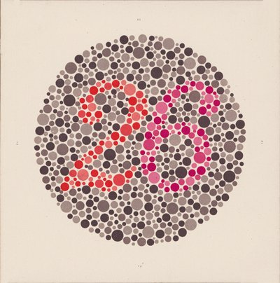 Ishihara Color Test to Detect Colour Blindness by School Japanese
