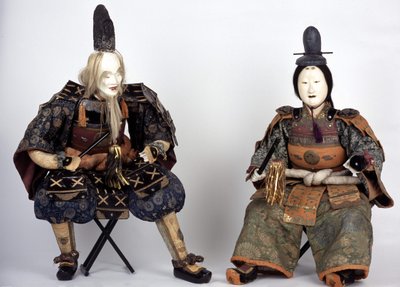 Japanese Dolls from the Edo Period Appearing at the Boys Party. Captier Collection. Paris by Japanese School