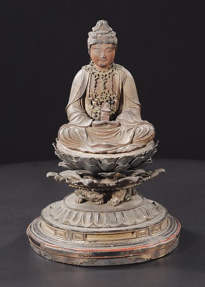 Seated Miroku Bosatsu by Japanese School