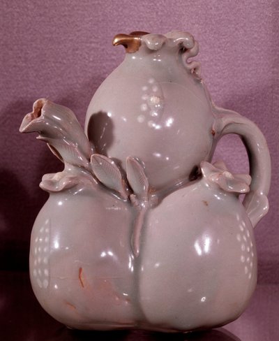 Wine vase in the shape of pomegranates (Koryo period) by School Korean