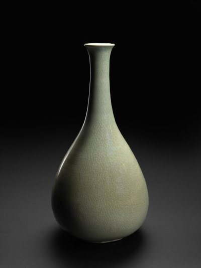 Celadon Bottle, late 11th-early 12th century by School Korean