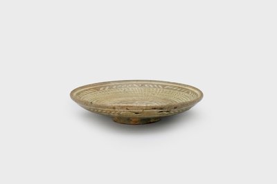 Saucer with Inlay Decoration by School Korean