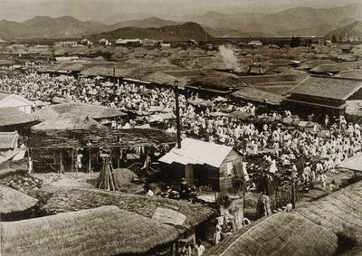 View of the market place in Daegu, Korea by School Korean