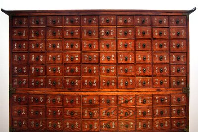 Wooden Medical Furniture, Joseon Period, Korea, Kim Chong-hak Collection. Photography, Seoul National Museum, Republic of Korea, 2006. by School Korean