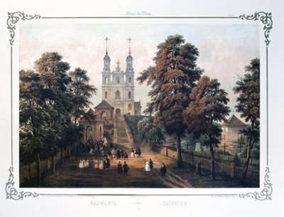 Vilnius environs: Kalvarija Church, from 