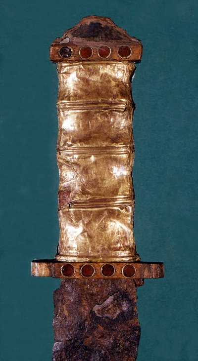 Merovingian Sword Handle by School Merovingian