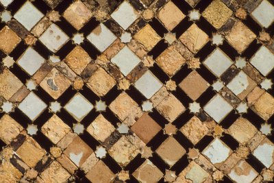 Chella necropolis, detail of a decorative panel by School Moroccan