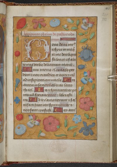 Book of Hours, Use of Sarum (