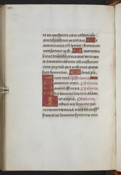 Kings 9, f.234v, Book of Hours, Use of Sarum (