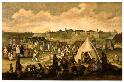 The Castle of the Spaniards in Antwerp by School Netherlandish