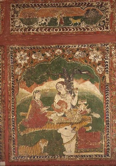 The family of Shiva, from the 