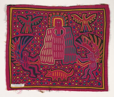 Shirt panel (mola), Kuna People, San Blas Islands, c.1950s by School Panamanian