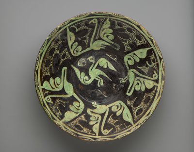 Bowl, Samanid, 9th-10th century by School Persian
