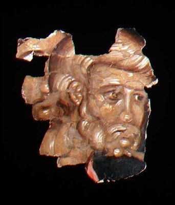 Head of an Unknown Saint, Late 14th Century by School Pskov