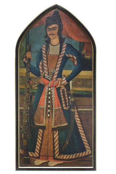 A Qajar Prince, Possibly Bahram Mirza, Abolhassan by School Qajar