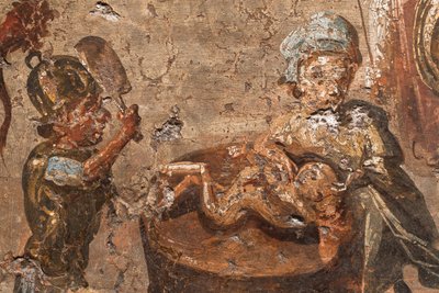 The Judgment of Solomon, Pompeii by School Roman