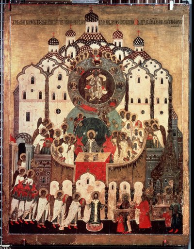 Liturgy. Synaxis of the Archangels by School Russian