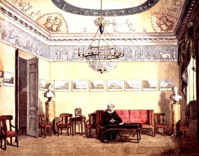 Neo-Classical Sitting Room by School Russian