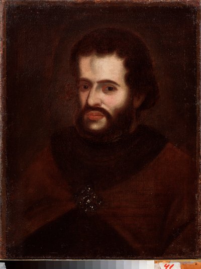 Portrait of Tsar Ivan V Alexeyevich by School Russian