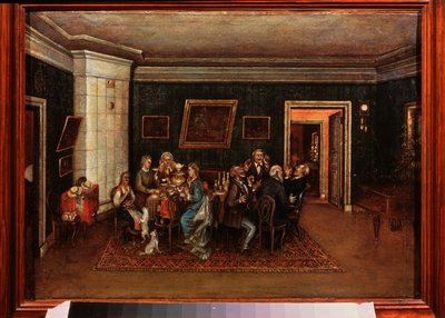 Evening Reception by School Russian