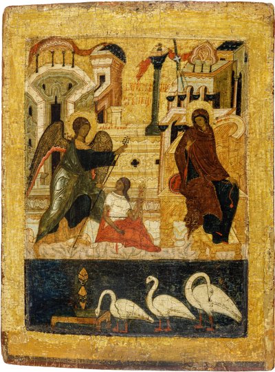 The Annunciation by School Russian