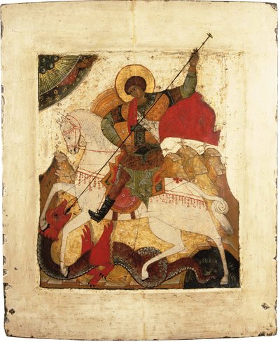 Saint George and the Dragon by School Russian