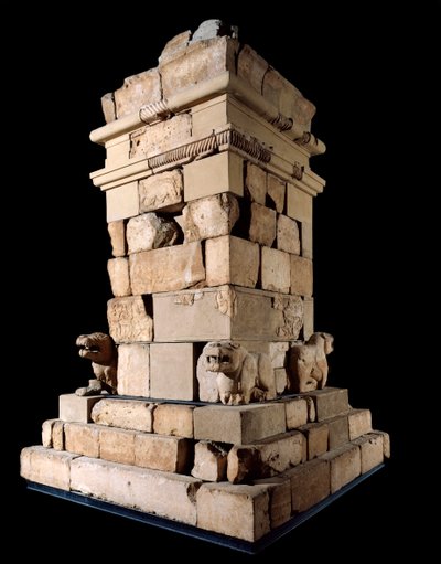 Funeral Monument of Pozo Moro by School Spanish