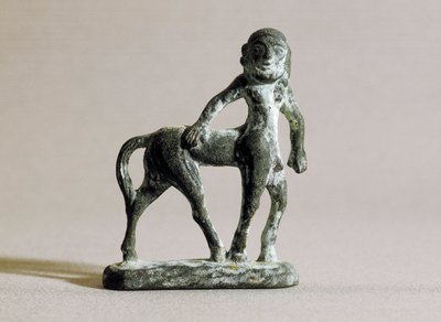 Iberian art: sculpture of a centaur by School Spanish