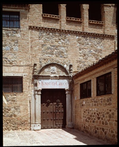 View of the museum house of the painter Dominikos Theotokopoulos (El Greco) by School Spanish