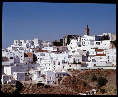 View on Vejer de la Frontera, Andalusia, Spain by School Spanish
