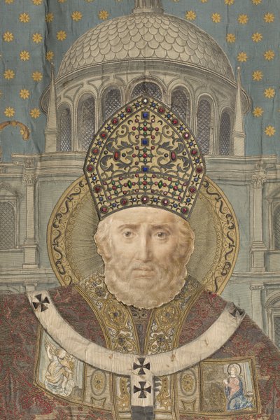 Il Gonfalone di Milano (detail) by Scipione and Posterla Camillo da Delfinone
