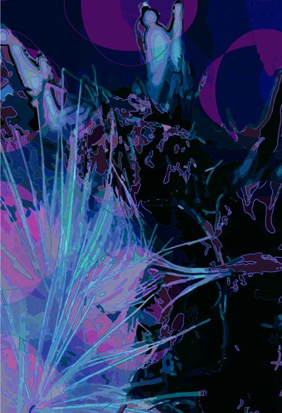 Artichoke_abst_vert5 by Scott J. Davis