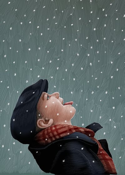 A Child’s Christmas in Wales, 2016 by Scott McKowen