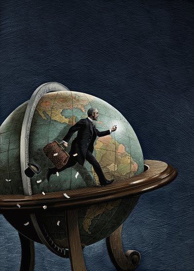 Around the World in Eighty Days, 2008 by Scott McKowen