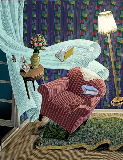 Blithe Spirit, 2018 by Scott McKowen