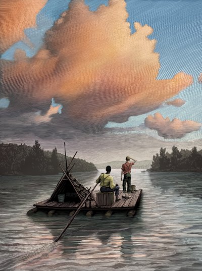 Huckleberry Finn, 2006 by Scott McKowen