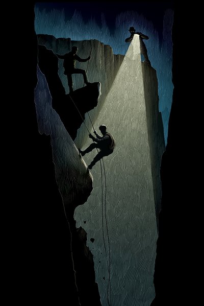Journey to the Centre of the Earth by Scott McKowen