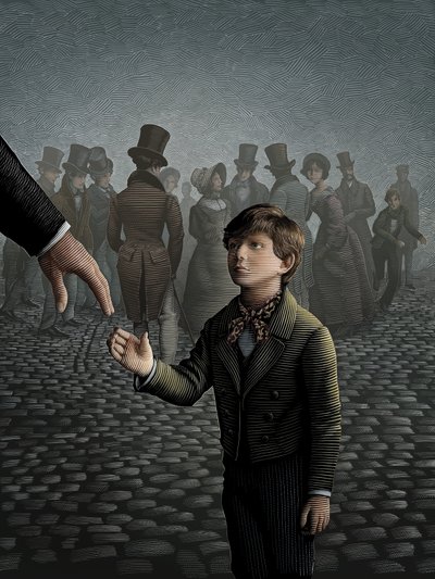Oliver Twist, 2008 by Scott McKowen