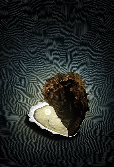 Pearl Oyster by Scott McKowen